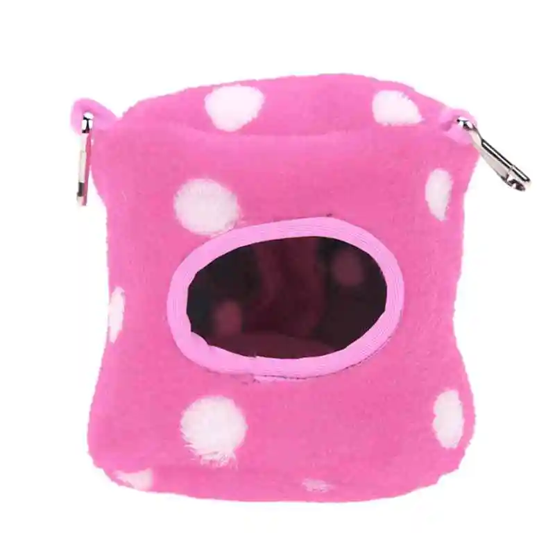 Милый теплый домик для домашних животных кролик хомяк кровать крыса зимняя