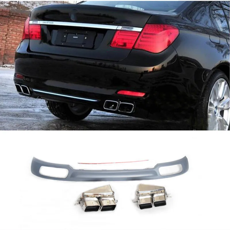 Автостайлинг для B-MW 7 серии 730li 740li Change 760li 2009 2010 2011 2012 2013 2014 2015 автозапчасти задний