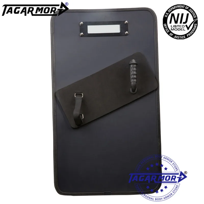 NIJ IIIA Handheld Military Police PE Bullet Proof Shield Ballistic Riot with Glass | Безопасность и защита