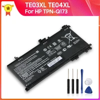 genuine replacement battery te04xl te03xl for hp tpn q173 omen 15 hstnn ub7a ax017tx 15 bc011tx 15 bc014tx 15 bc013tx tools