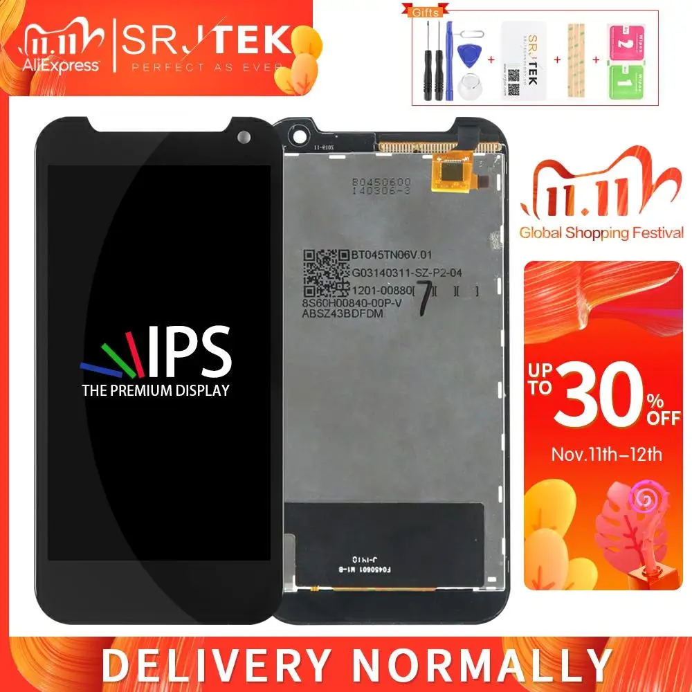 ЖК панель 4 5 дюйма для HTC Desire 310 сенсорный дигитайзер Сенсорное стекло в сборе