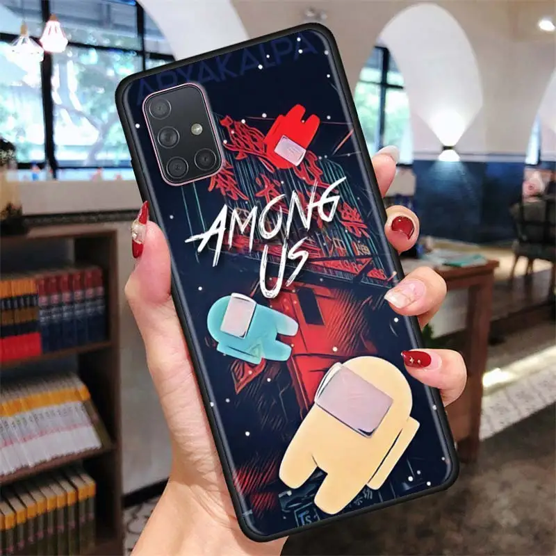 

Among Us Game Soft TPU Case For Samsung Galaxy A51 A50 A71 A21s A31 A41 A10 A70 A30 A20e A40 A12 A02s Cover Coque Fundas