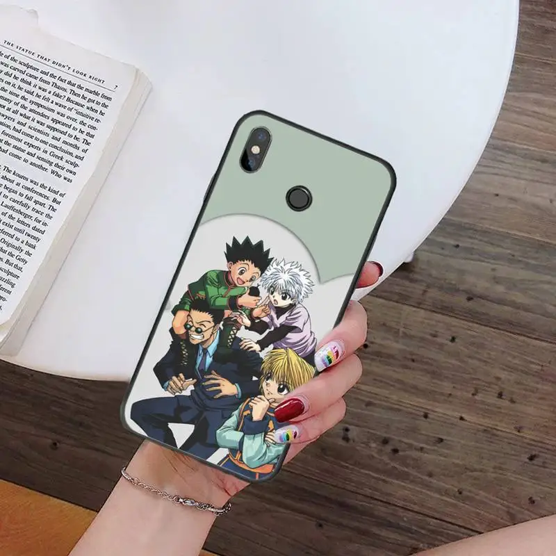 

japan Anime HUNTERHUNTER Comics Phone Case For Xiaomi Redmi note 7 8 10 9 s 9t lite pro