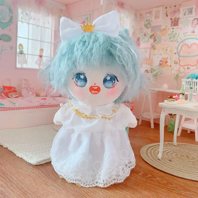 

[MYKPOP]KPOP Dolls Clothes & Accessories: Lovely Dress 2pcs Set for 20cm Dolls(without Doll) Fans Collection SB21073102