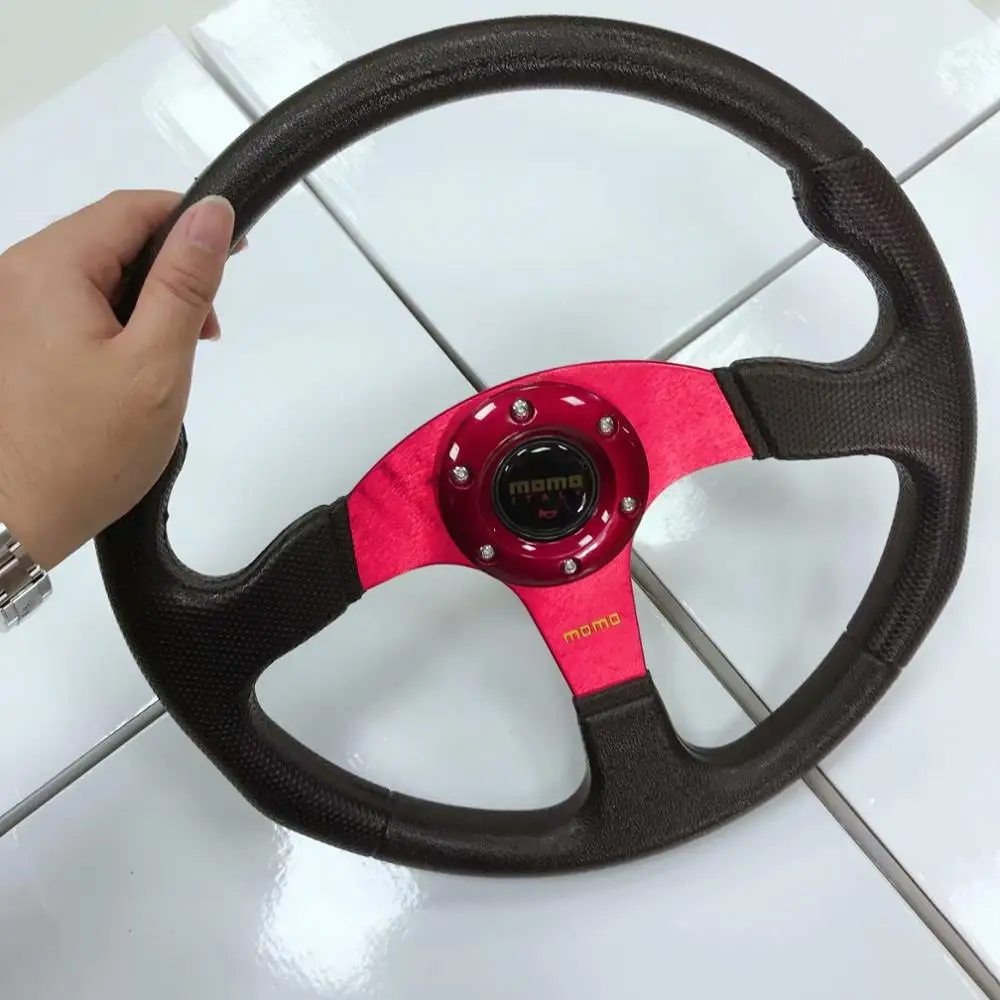 Автомобильные аксессуары 14 дюймов 6 болтов алюминиевое гоночное рулевое колесо