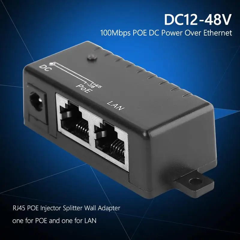 Адаптер питания POE DC Over Ethernet RJ45 100 Мбит/с|Беспроводные роутеры| |