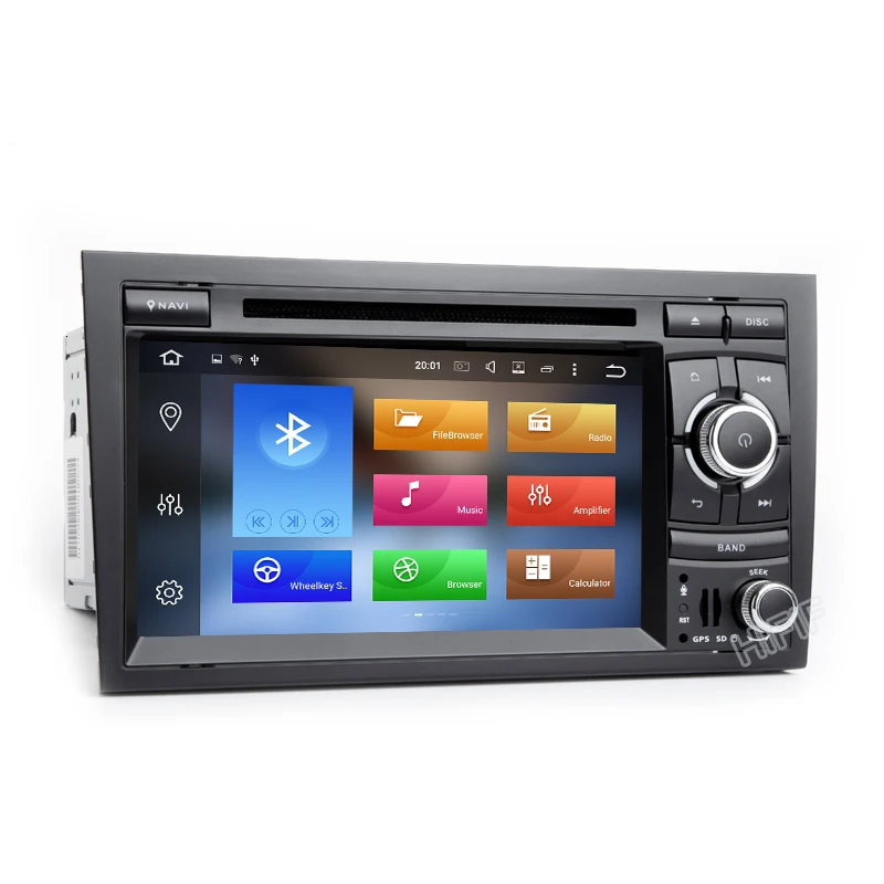 DSP Android 10 автомобильный стерео DVD мультимедийный плеер для Audi A4 S4 RS4 2002 - 2007 с WiFi BT GPS