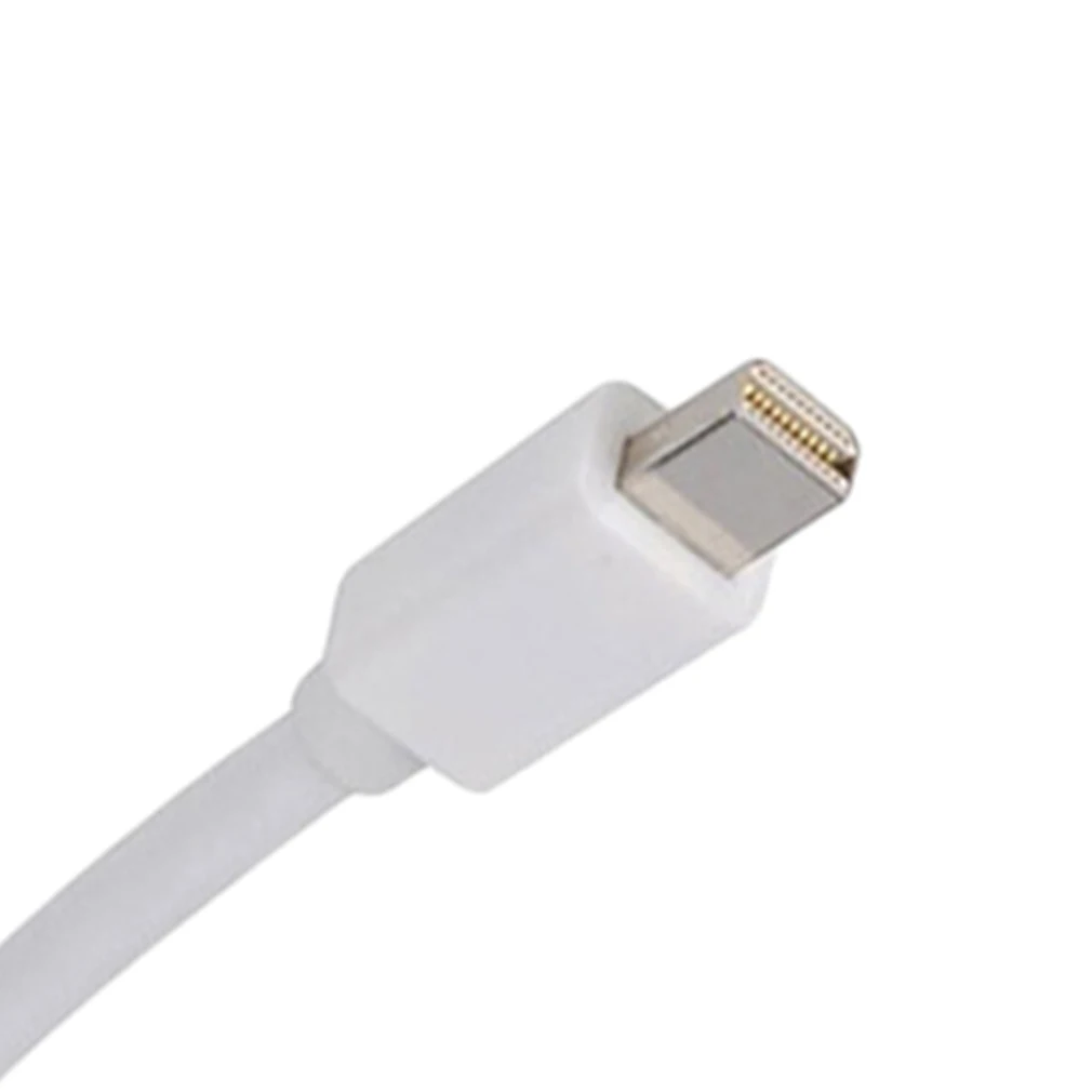 Male-Male Mini Display Port for Thunderbolt to HDMI VGA DVI Combination Adapter Cable For MacBook Pro Air | Компьютеры и офис