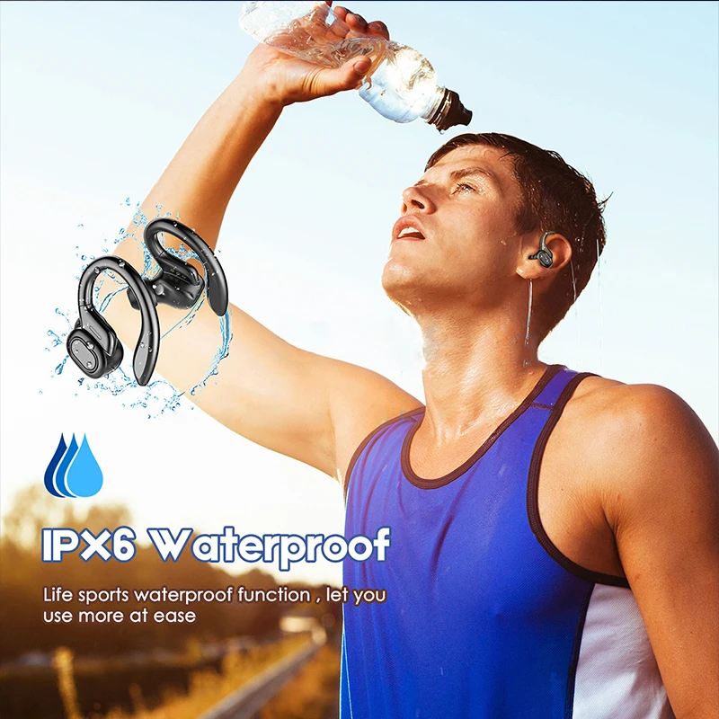 GAINBANG VV2 TWS Wireless Bluetooth Earphones Touch Control Earbuds Noise Canceling Headphones Sport Waterproof Headset With Mic |