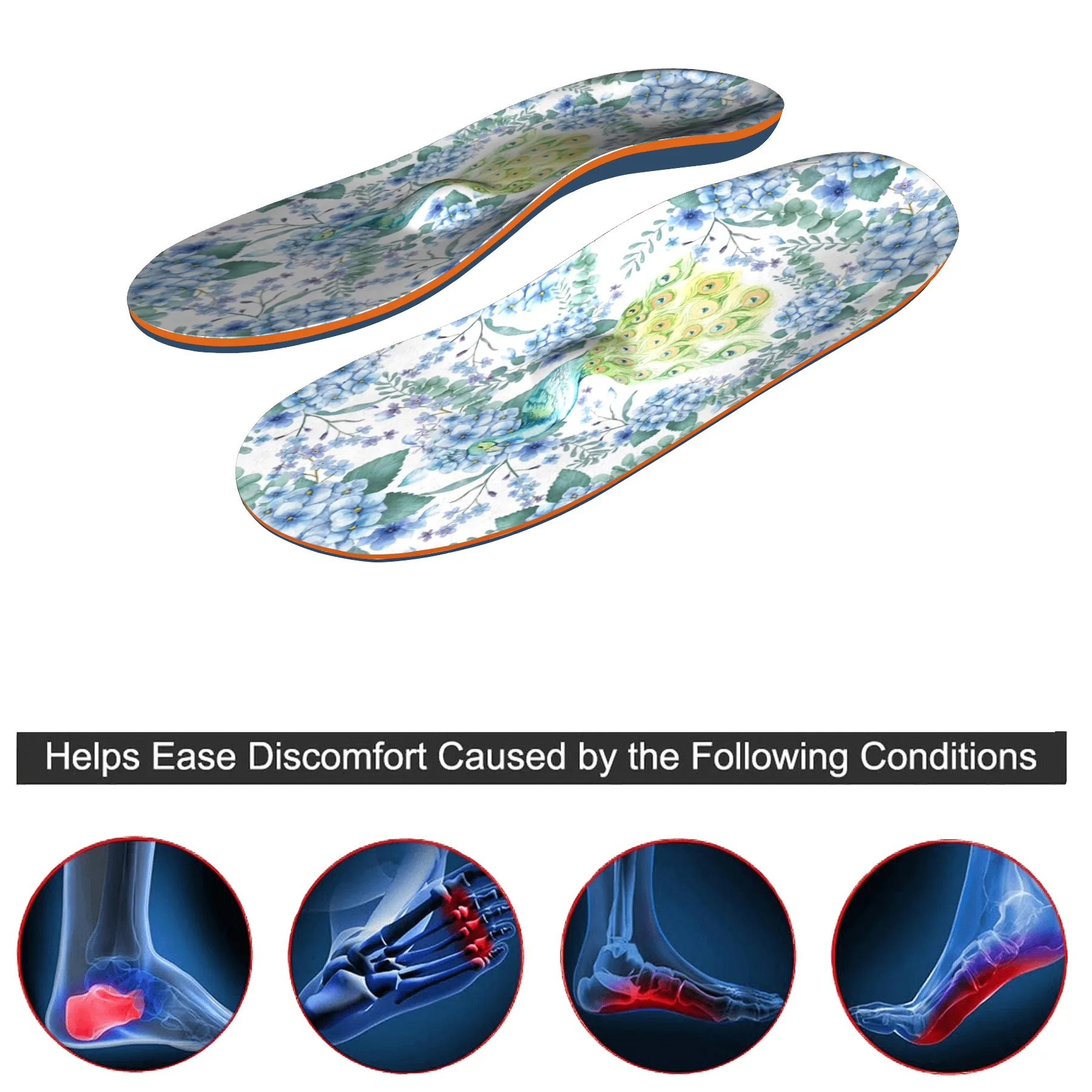 

Flat Feet Plantar Fasciitis Orthopedic Insoles Memory Foam Template Men Arch Support Heel Pain Orthotics Sole Sneakers Inserts