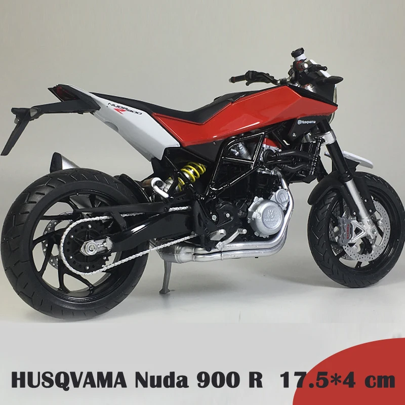 1:12 HONDA HUSQVAMA Nuda 900 R уличный Автомобиль Мотоцикл литый под давлением Модель дисплея