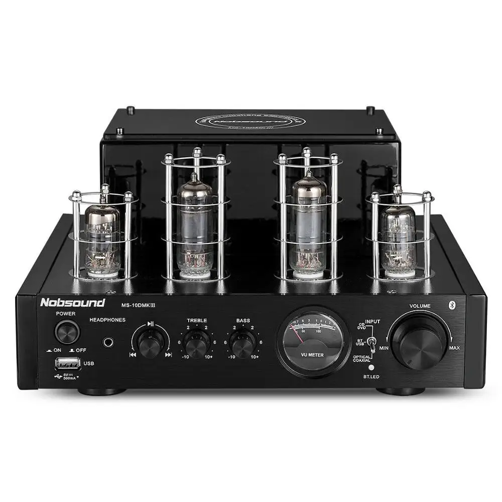 Nobsound HiFi Bluetooth гибридная трубка, усилитель мощности стерео сабвуфер Amp USB/OPT/COAX