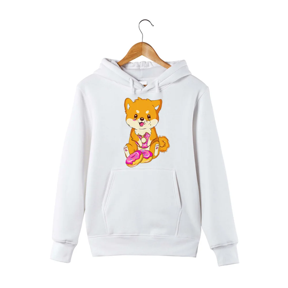 Kawaii Косплей Shiba Лисья Секретная служба (Inu балахон смешная собака свитшоты для