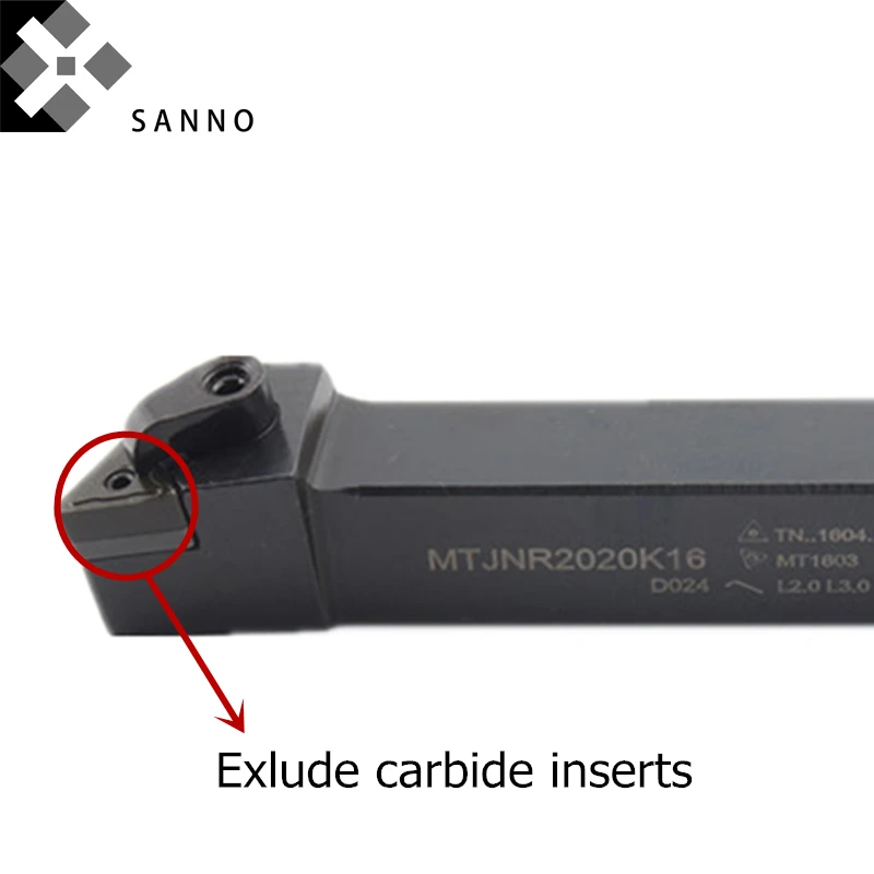 MTJNR2020K16 MTJNR1616H16 MTJNR2525M16 подходит для TNMG160404 cnc Внешний токарный инструмент вставной