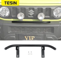 tesin car front bumper grille spotlight bracket off road modified exterior accessories for suzuki jimny 2019 2020 car styling
