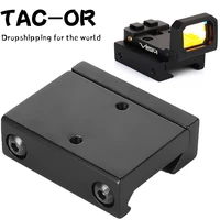 tactical low profile red dot sight mount base adapter for hunting airsoft trijicon rmr rm33 vism scope sight dropshipping