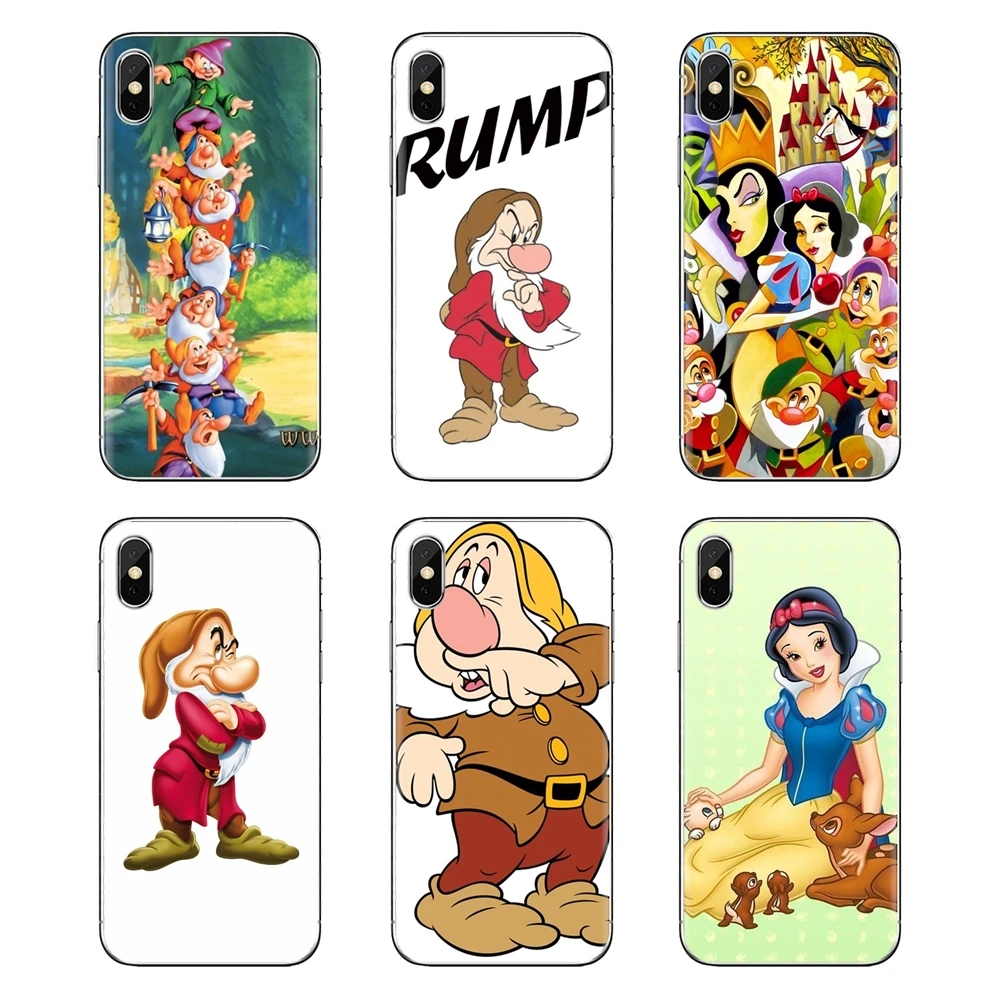 Силиконовый чехол для телефона Xiaomi Redmi 4A S2 Note 3 3S 4 4X5 Plus 6 7 6A Pro Pocophone F1 Grumpy Snow White the Seven