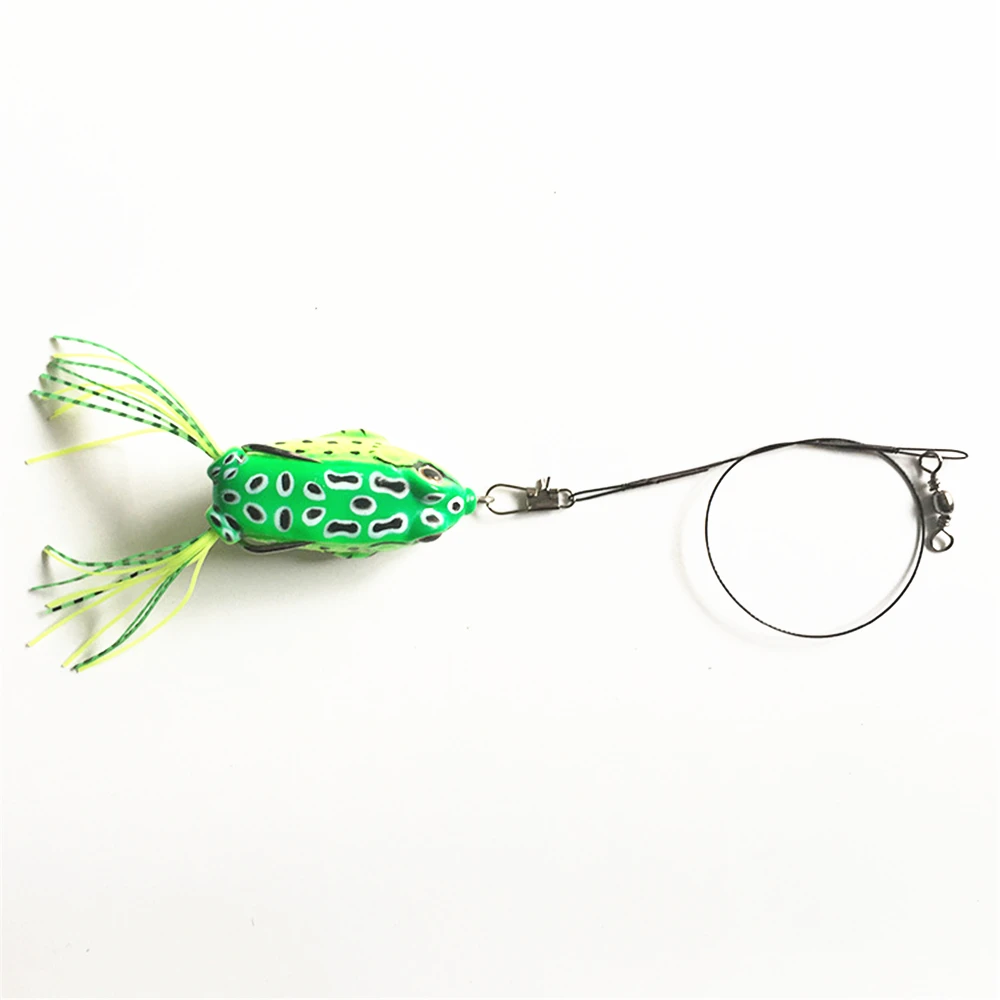 

Anti Bite Steel Fishing Line Steel Wire Leader with Swivel Fishing Accessory Lead Core Leash Fishing Wire 15CM-50CM 20 PCS