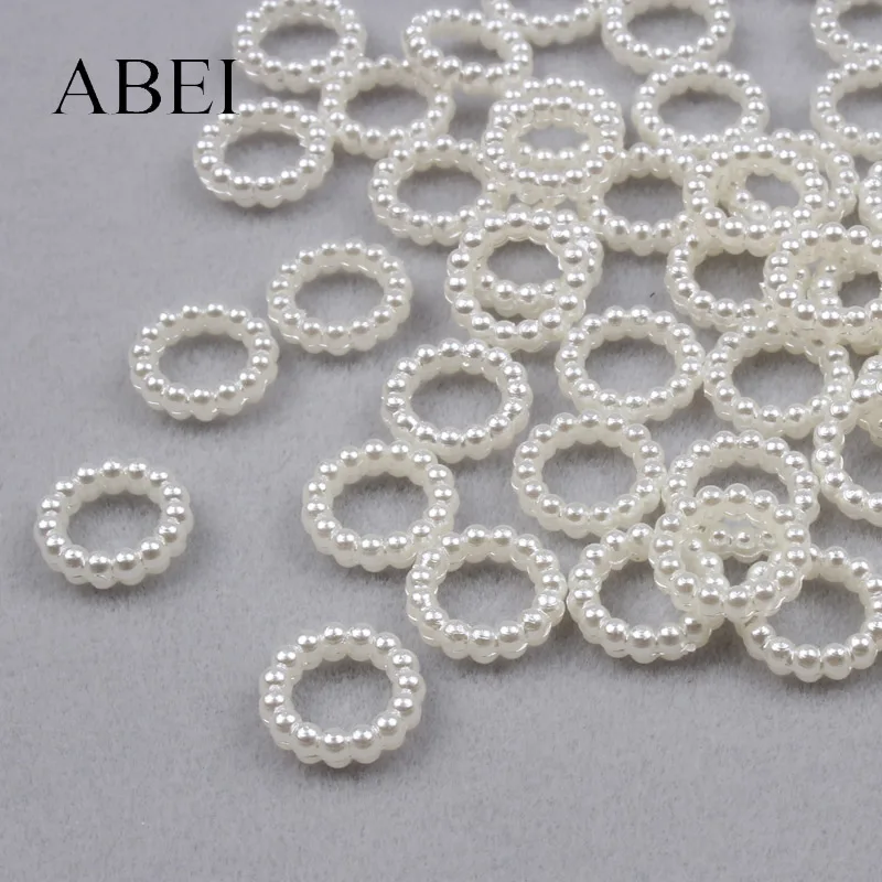 Набор украшений из искусственного жемчуга 200 шт. 10 мм|Бусины для одежды| |