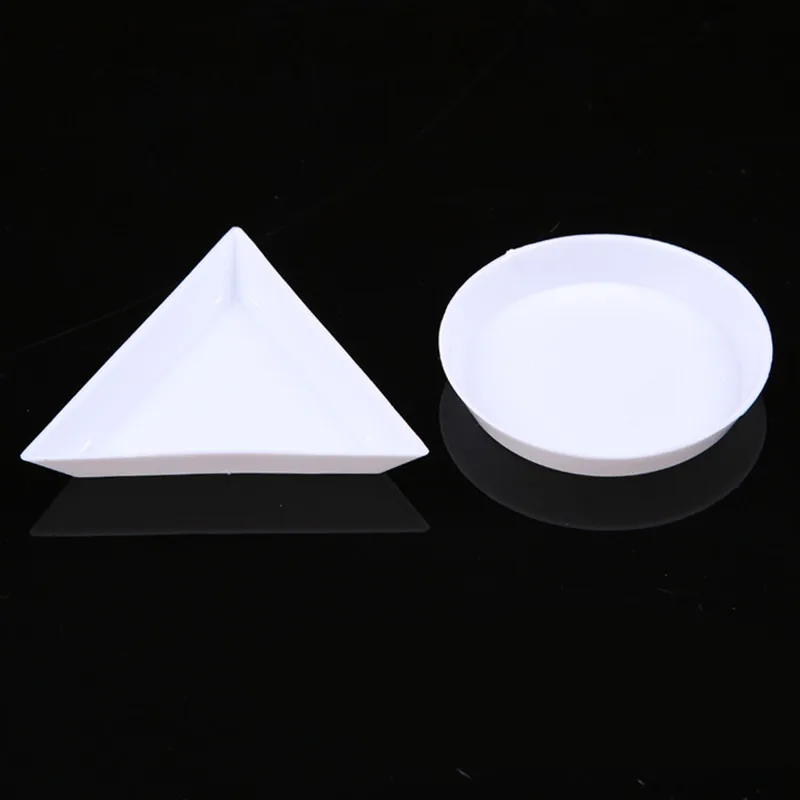 10 шт./компл. Пластиковые Треугольные стразы бусины кристаллы для дизайна ногтей