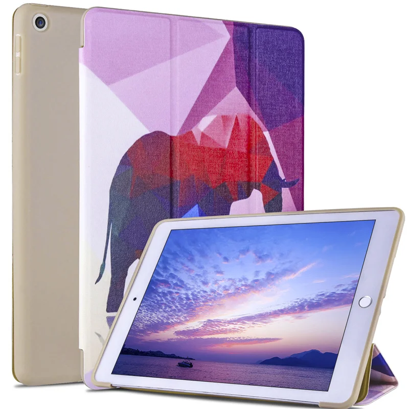 

Cute Painting Flip Case for IPad Case 10.2 2020 for Ipad 9.7 for Air1234 Imitation Leather Cover for IPad Pro 11 12.9 Mini 2345