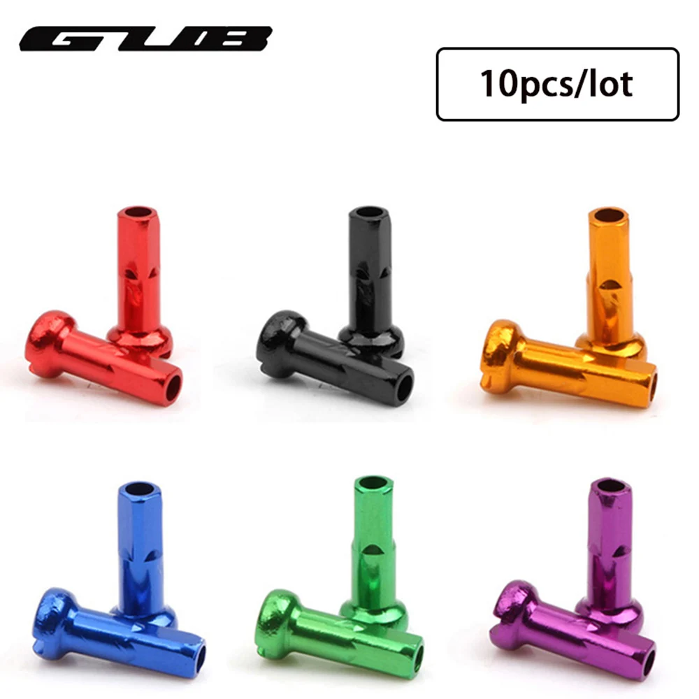 

10 шт., алюминиевые колпачки для спиц велосипеда, 14 мм, 14 мм