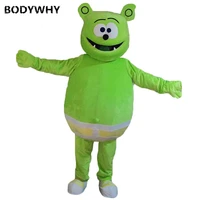 2020 green monster mascot costume high quality easter handmade suits cosplay party game dress outfits clothing advertising