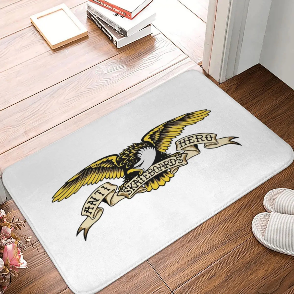 Doormat Rug Carpet Mat Footpad Polyester Anti-slip Dust-proo Entrance Kitchen Bedroom Balcony Toilet