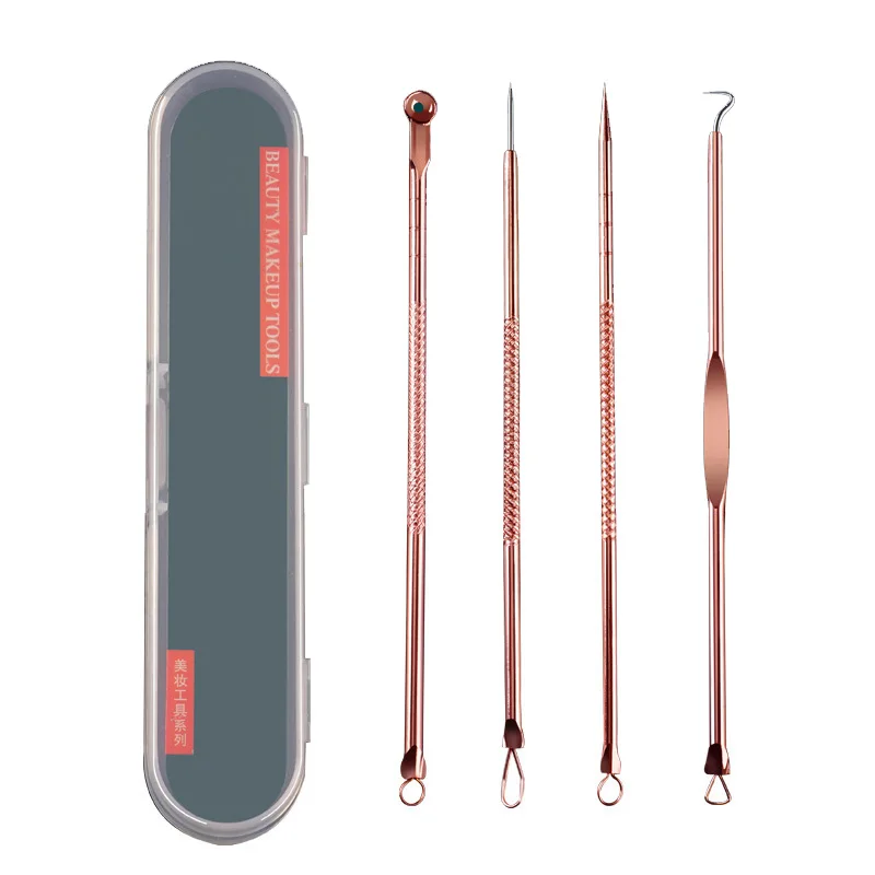 

Инструмент для удаления чёрных точек на лице, 4 шт./компл.