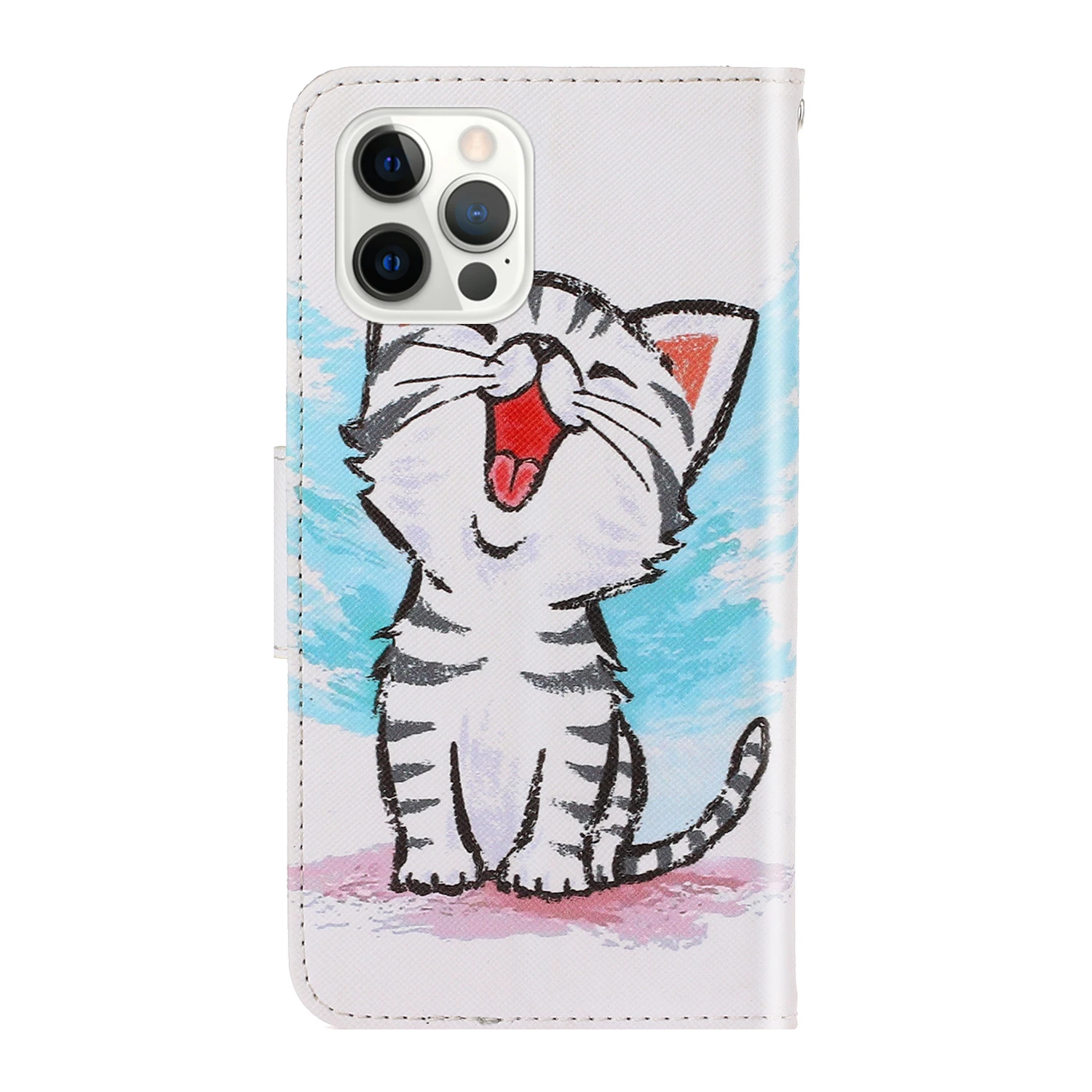 Кожаный чехол для iPhone 12 Pro Max на Mini mini симпатичный флип-чехол кошелек магнитные