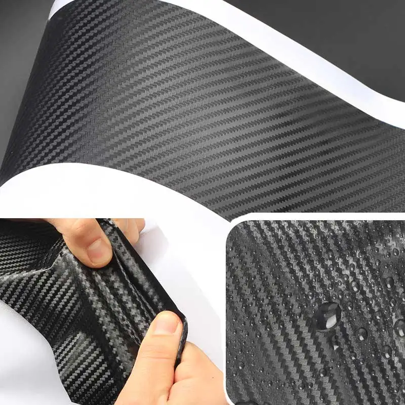 Автомобильная наклейка Mutips из углеродного волокна GT 4 шт. защитная крышка порога