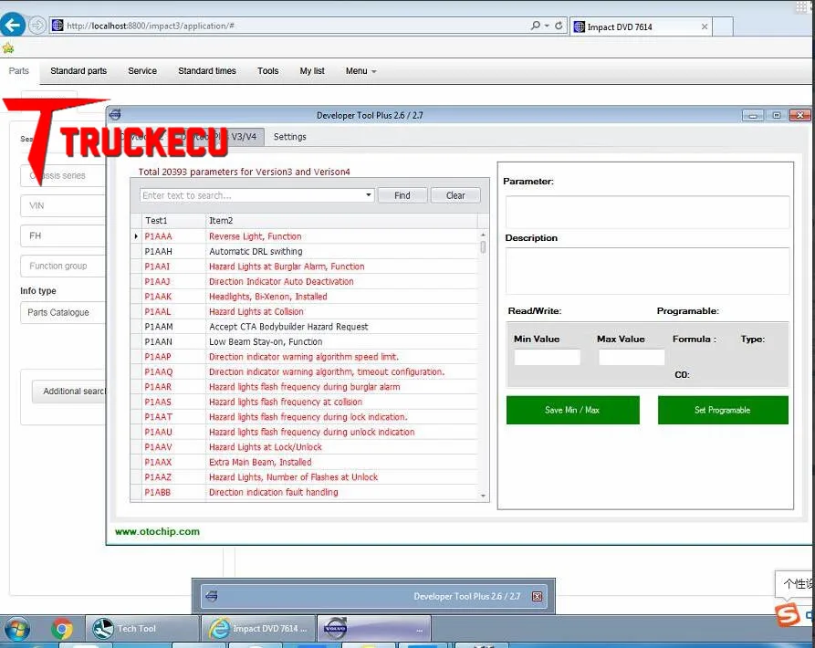 Vocom 88890300 forVolvo для Renault/UD/Mack Грузовик Экскаватор диагностический PTT2.7 для Volvo инструмент разработчика для Volvo fh4/fm euro6 diag