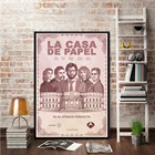 La Casa de Papel Холст Картина бумажный дом настенные картины для гостиной