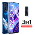 Гидрогелевая мягкая пленка 3-в-1 для OPPO Realme Narzo 30 4G 2021 Realmy Narzo30 RMX2156, защита для задней панели, стекло для объектива камеры