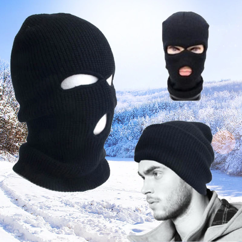 Уличная спортивная маска для лица мотоцикла Зимняя Теплая Лыжная катания на