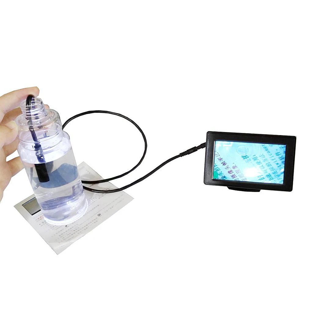 

Industrial Car Pipe Inspection Camera 4.3'' LCD Borescope 0.3MP 6LED 1m