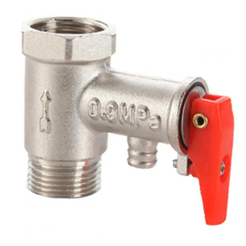 

Practical 0.9MPa Universal Adjustable Quick Install Brass Pressure Relief Check Valve G1/2in Tube Connector Safety Water Heater