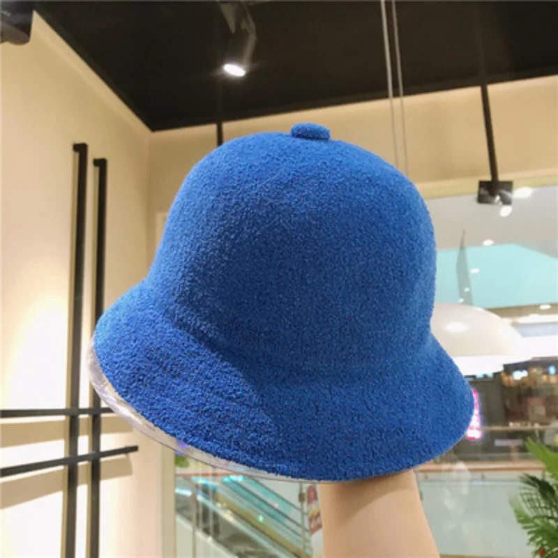 

2021 New Spring And Summer New Knitted Fisherman Hat Hat Female Fashion Solid Color Wild Painter Hat Wool Hat Tide