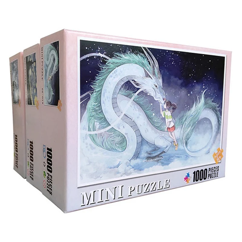 

Пазлы с картинками из аниме, 1000 шт.