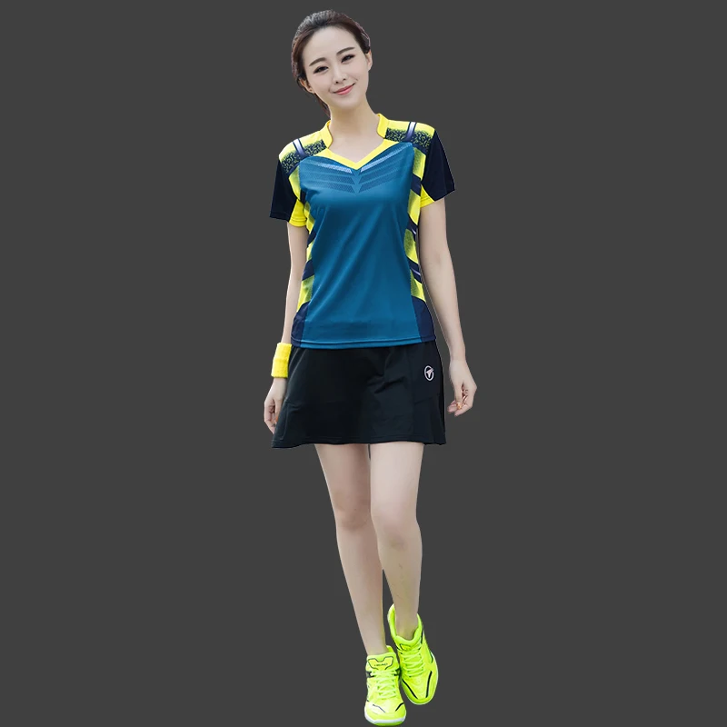 Рубашка для бадминтона спортивные мужские и женские брендовые быстросохнущие