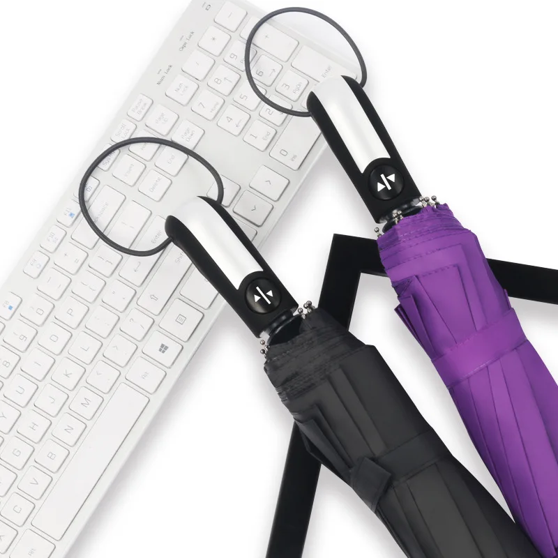 Зонт Автоматический складной ветроустойчивый для мужчин и женщин зонтик от