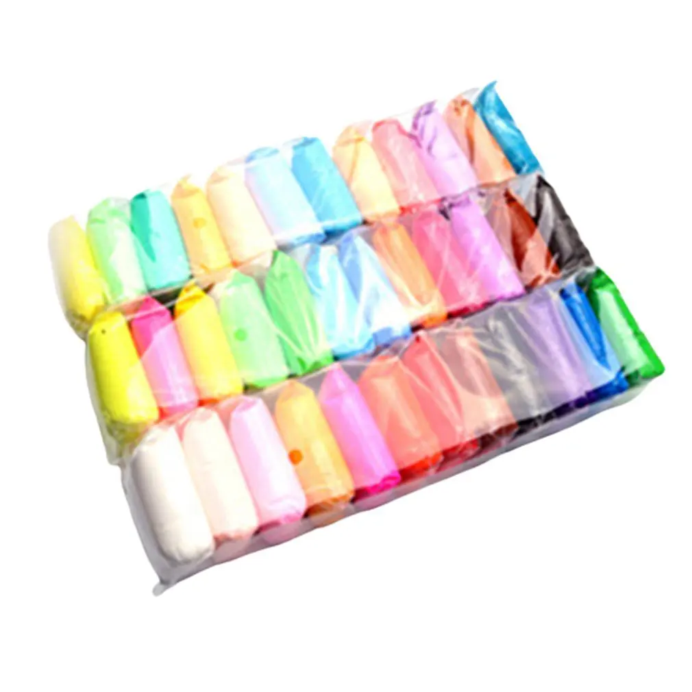 

Горячее предложение 36 Цвета супер светильник шлама детская сохнущая на воздухе моделирование из пластилина глины ручной работы развивающи...