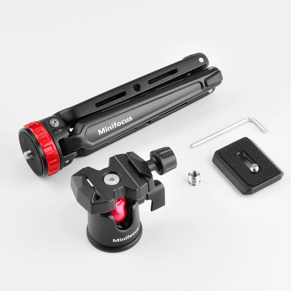 Настольный мини настольный дорожный штатив из алюминиевого сплава с шаровой