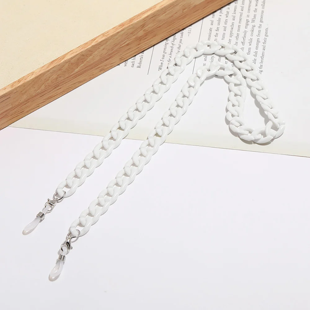 Нескользящая полимерная цепочка для очков карамельных цветов Модная