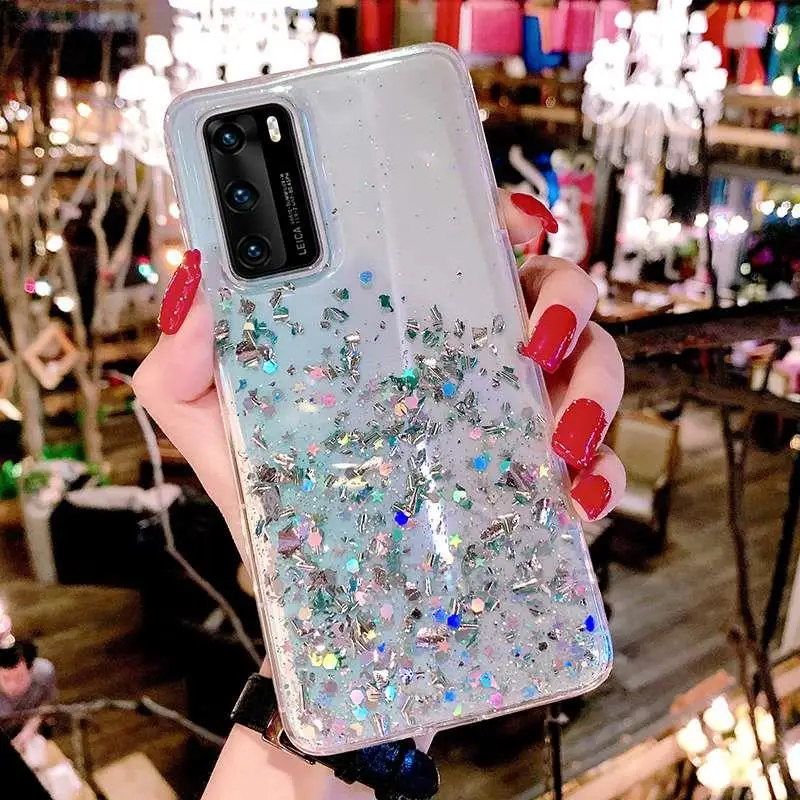 Модный Блестящий чехол со звездами для Vivo Y21S Y33S Y21 Y11S Y52 Y72 5G V21 Y 52 72 V 21 мягкий с