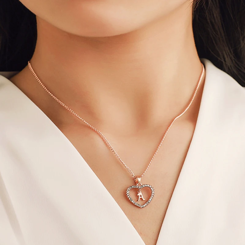 Элегантные Подвесные Ожерелья 26 дюймов искусственное сердце ожерелья с