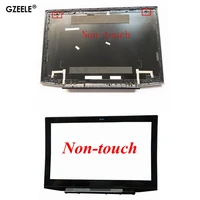 gzeele new for lenovo y50 y50 70 lcd rear lid top case back cover 15 6 am14r000400 non touch lcd front bezel cover