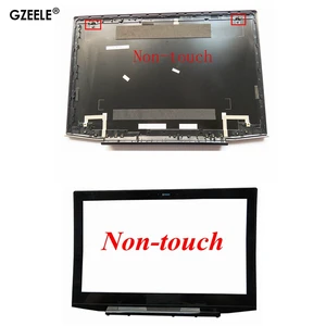 Задняя крышка GZEELE для Lenovo Y50, задняя крышка с ЖК-экраном 15,6 дюйма, AM14R000400, не сенсорный, передняя панель