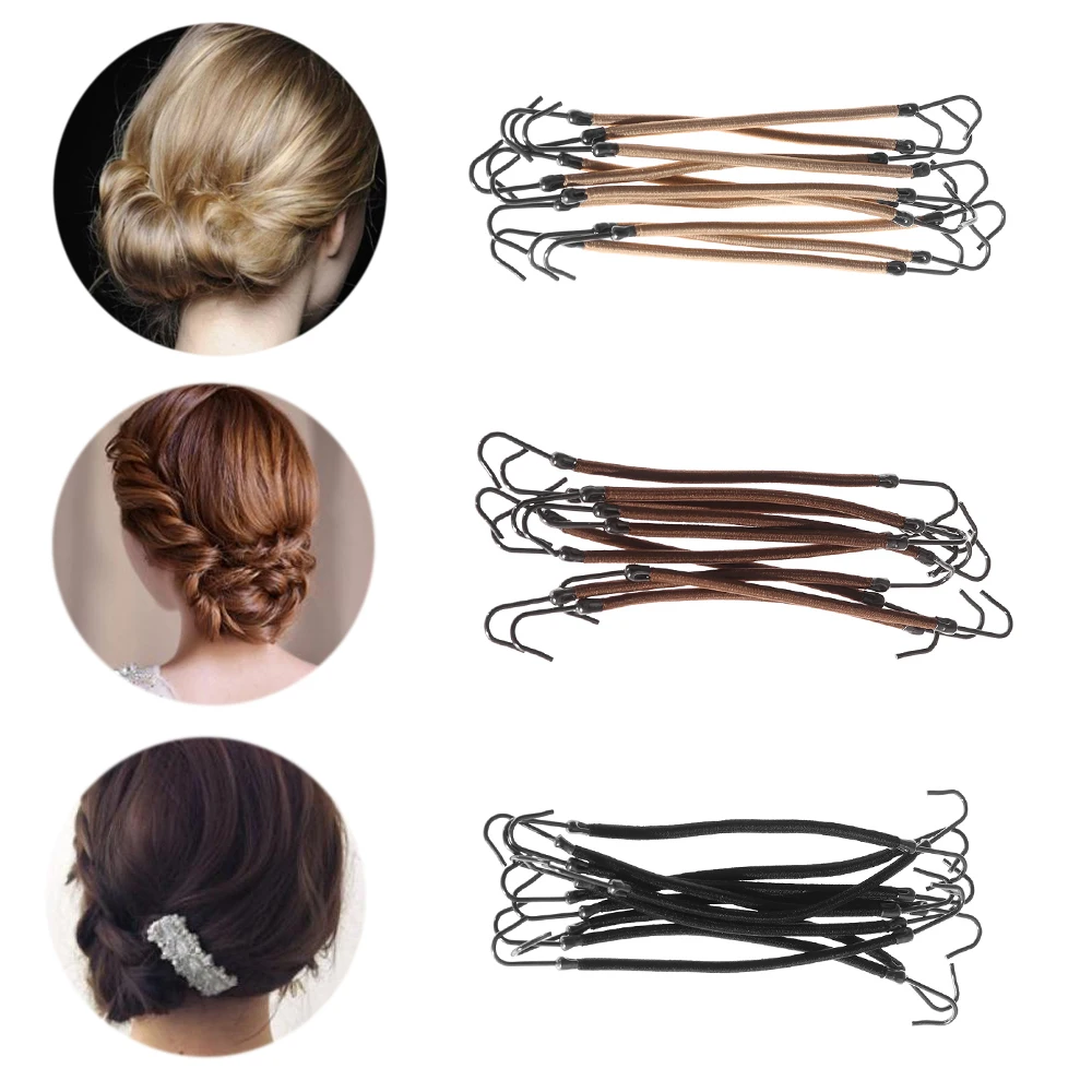 5 шт. Бамбуковая ручка для прически конский хвост| |