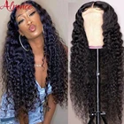 Парик HD прозрачный с глубокой волной, 13x6 13x4 4x 4